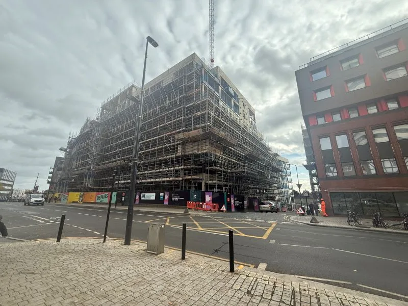 Cecil Avenue Wembley Cuplok scaffold design by Node Group