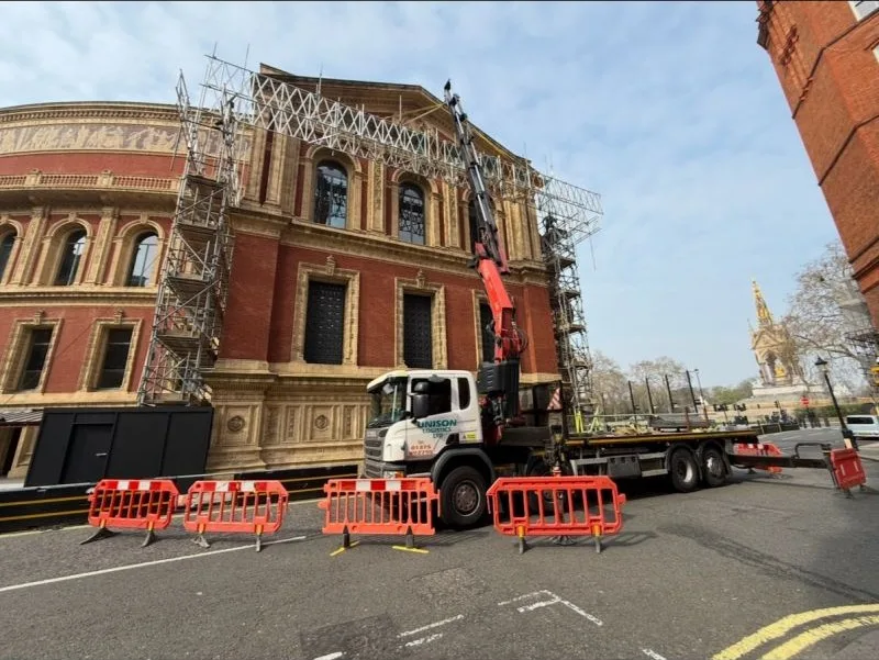 Royal Albert Hall &mdash; scaffold design by Node Group