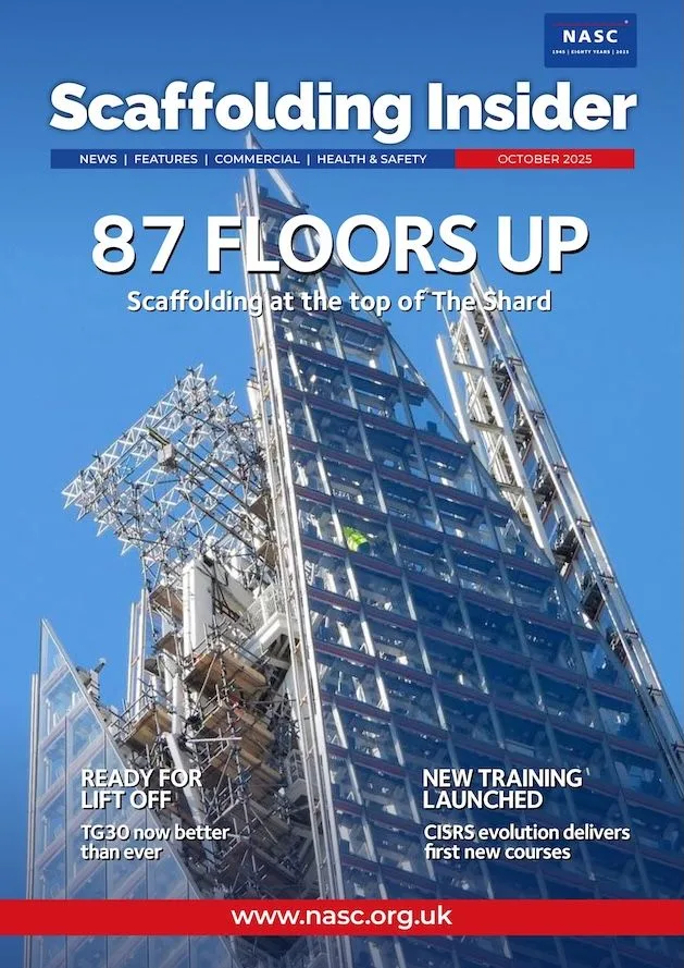 Scaffolding Insider magazine cover