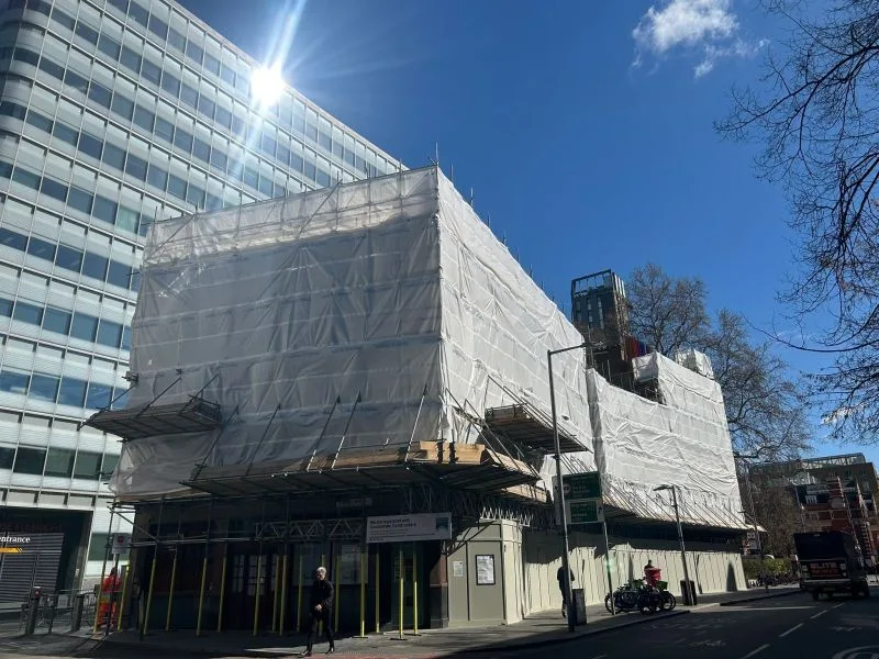 Tooley Street &mdash; scaffold design by Node Group